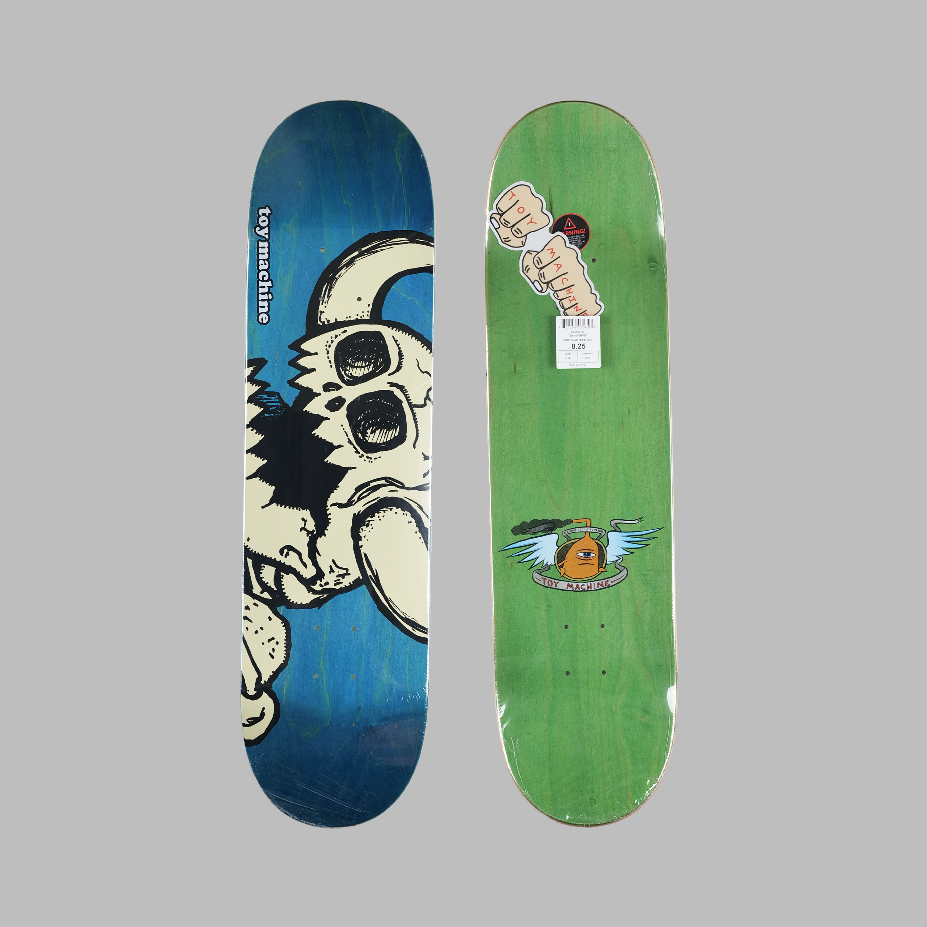 TOY MACHINE DECK VICE MONSTER 8.25