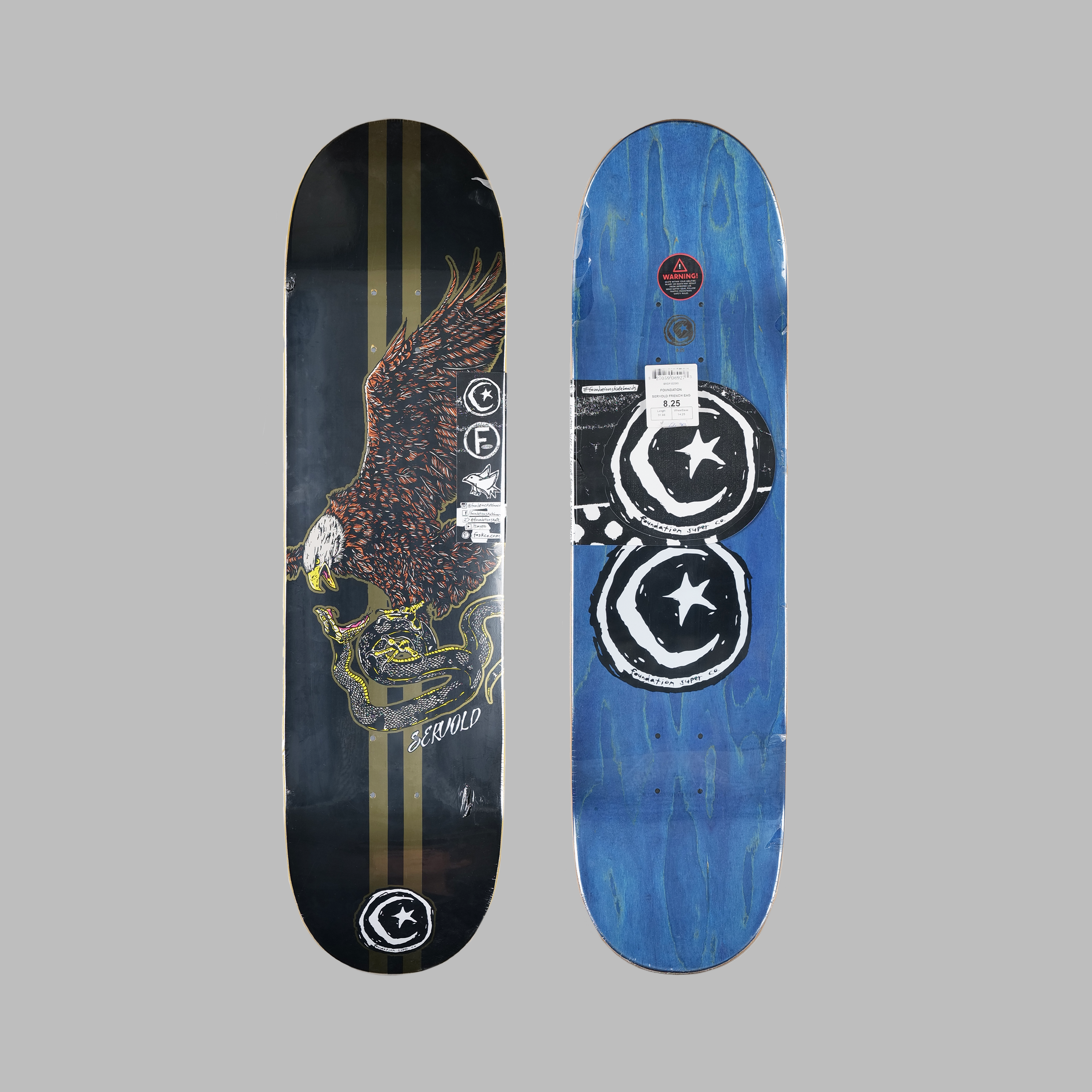 FOUNDATION DECK 8.25